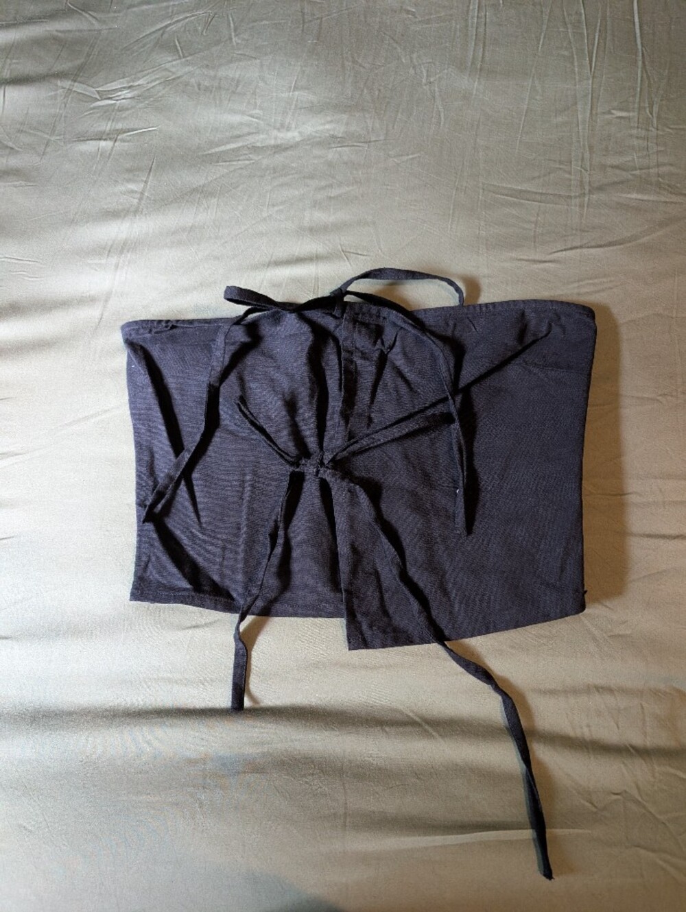 Zip Top Bandeau Top